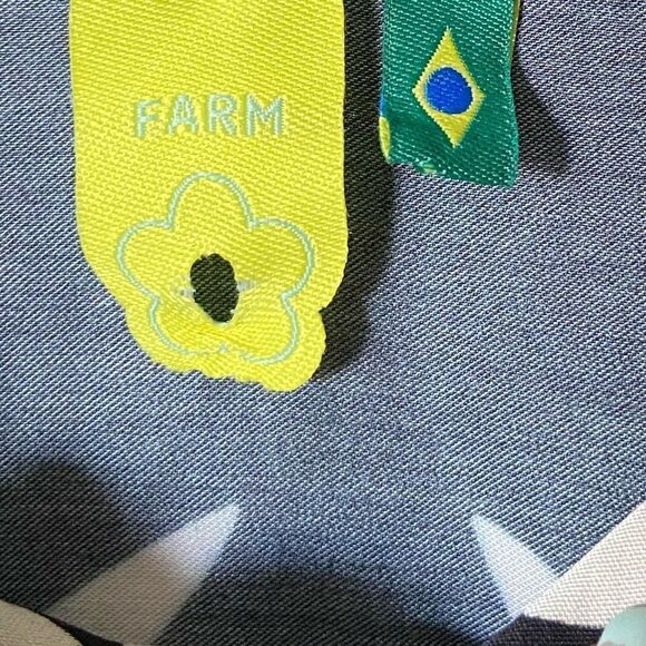 Rare Farm Rio Mystic Scarf Midi Black Shirt Dress Lenzing Wrap Size XS - Picture 14 of 15